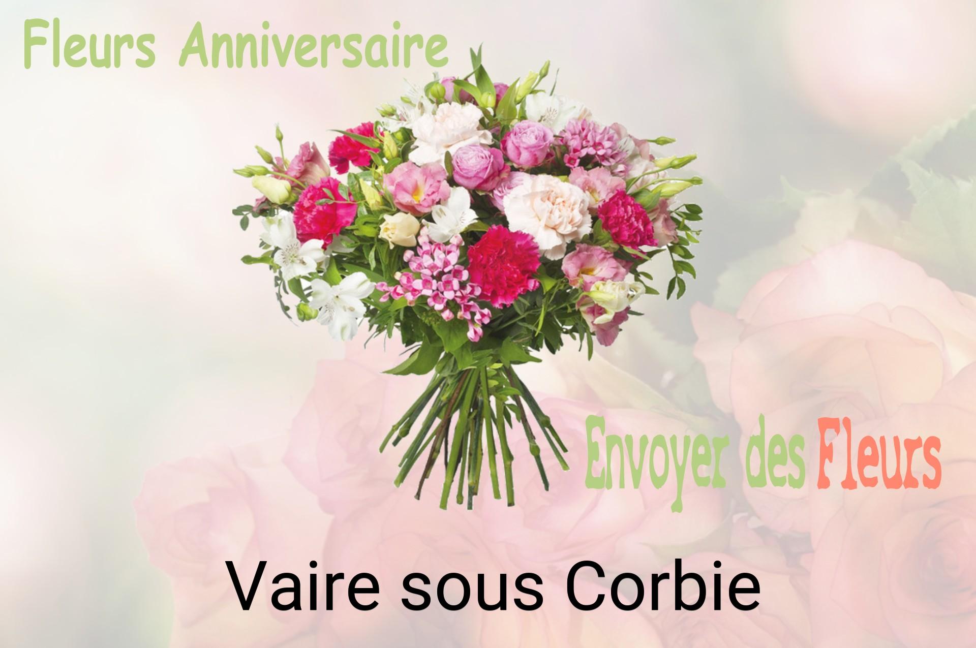 Bouquet de fleurs d’anniversaire livré à Vaire-sous-Corbie