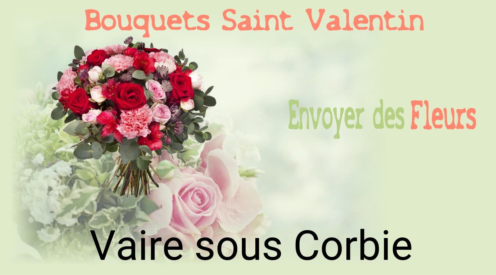Roses de Saint-Valentin livrées à Vaire-sous-Corbie